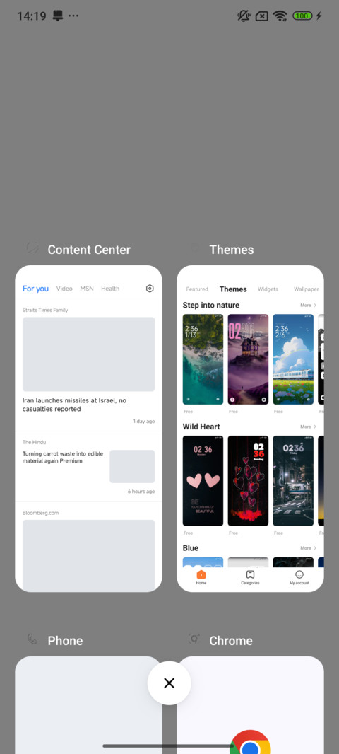 White screenshot
