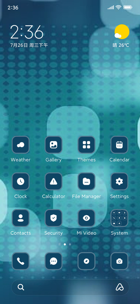 Abstract screenshot