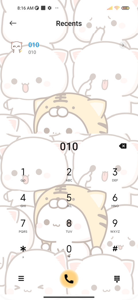Luminous Peach Cat screenshot