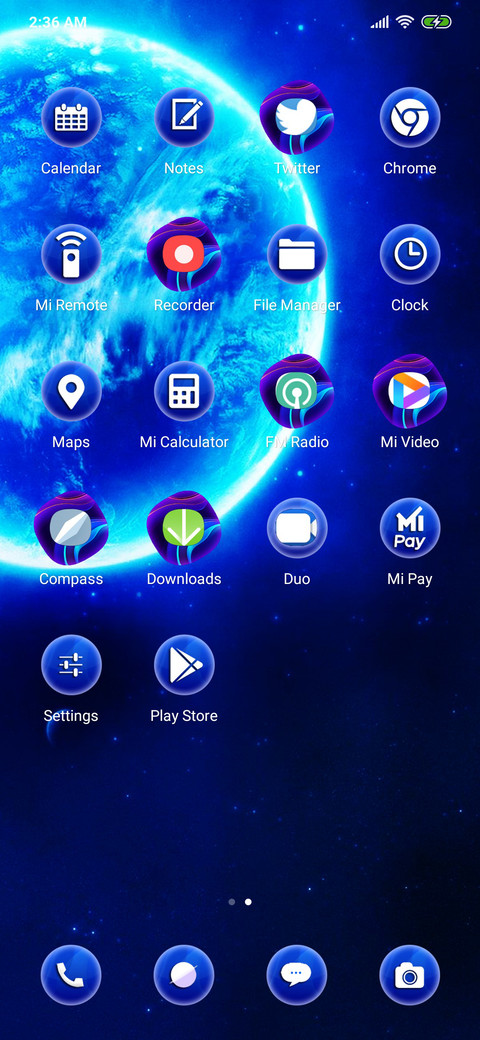 Space si screenshot