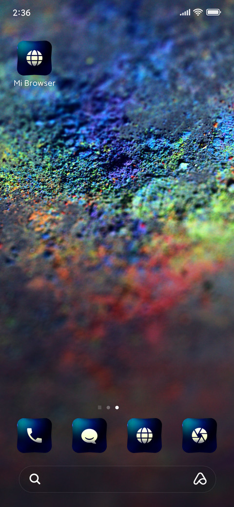 Color screenshot