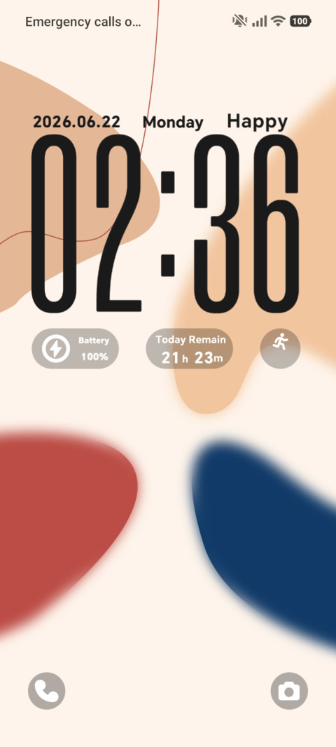 Retro Warm Flow screenshot