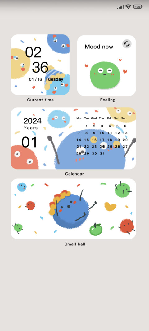Doodle ball screenshot