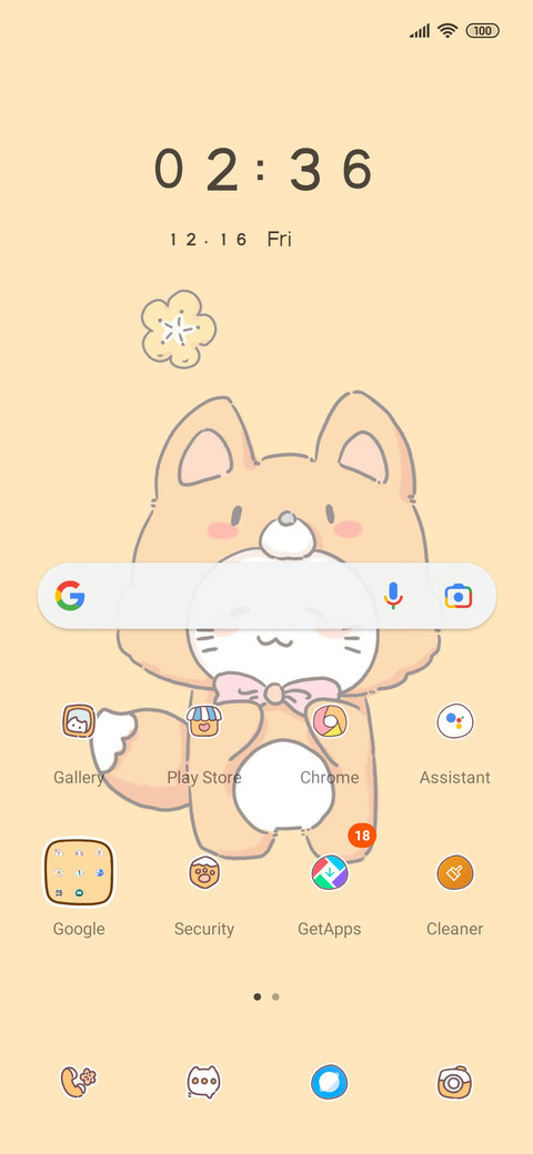 Dress up a kitten screenshot