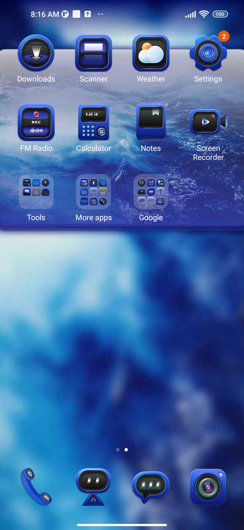 DVRK BLUE 3D screenshot