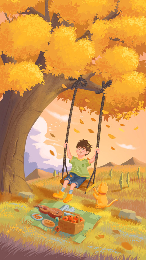 Swing in Golden Autumn screenshot