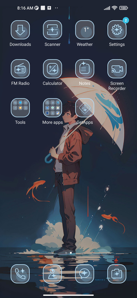 In the Rain screenshot
