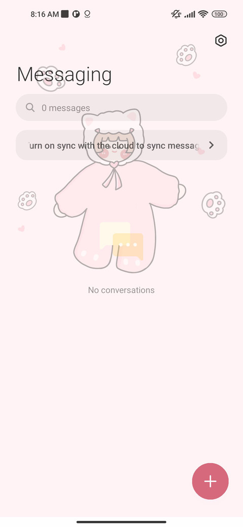 pink cat girl screenshot