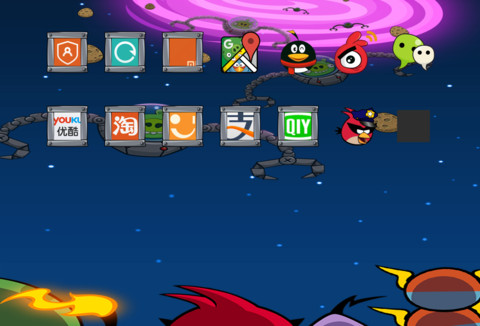 Angry Birds Space screenshot
