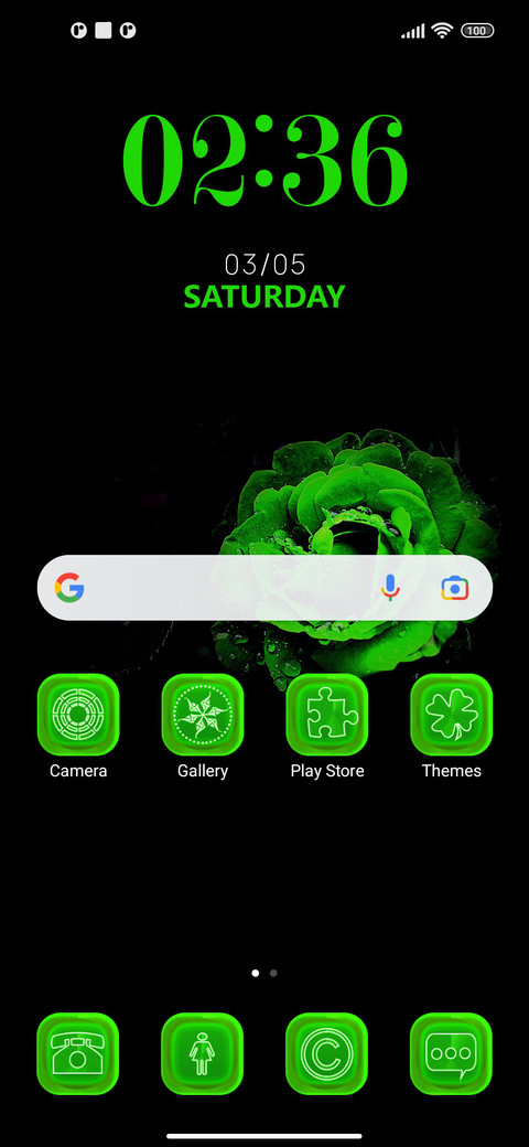 Green Rose screenshot