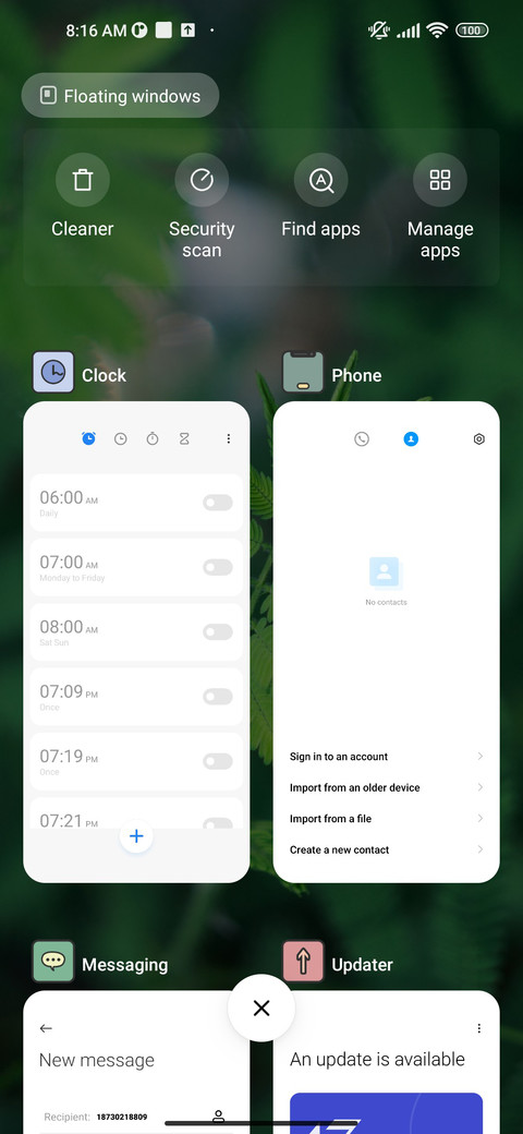 Green Dark screenshot