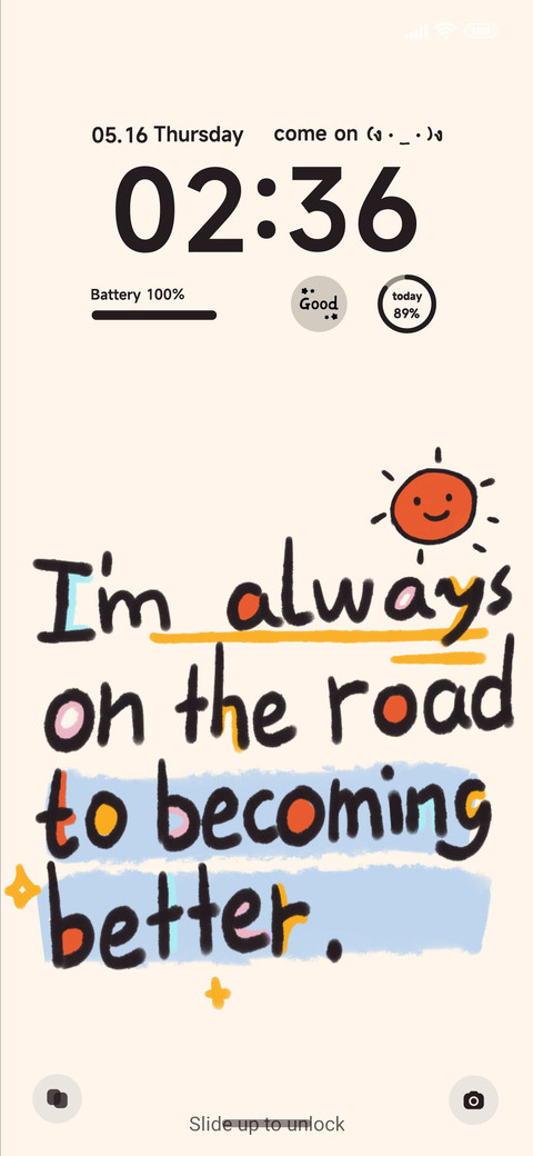 Encourage Writing screenshot