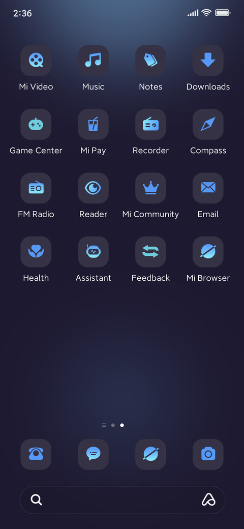 Blue [ON] screenshot