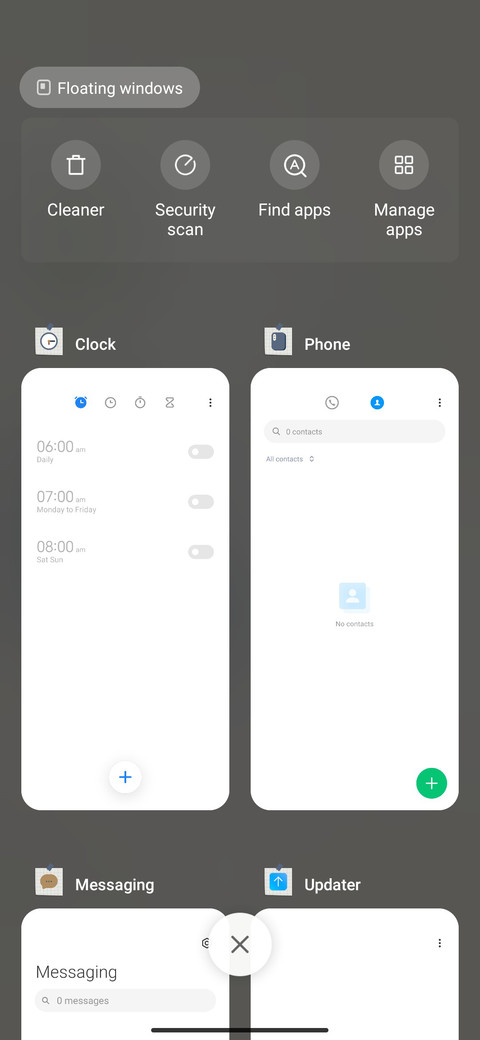 Nature stickers screenshot
