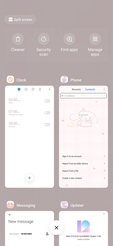 Named cute screenshot