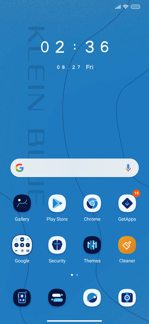 Klein Blue Allah screenshot