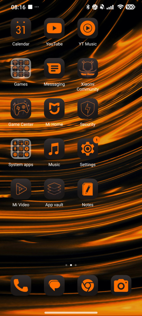 Orange Fluid screenshot