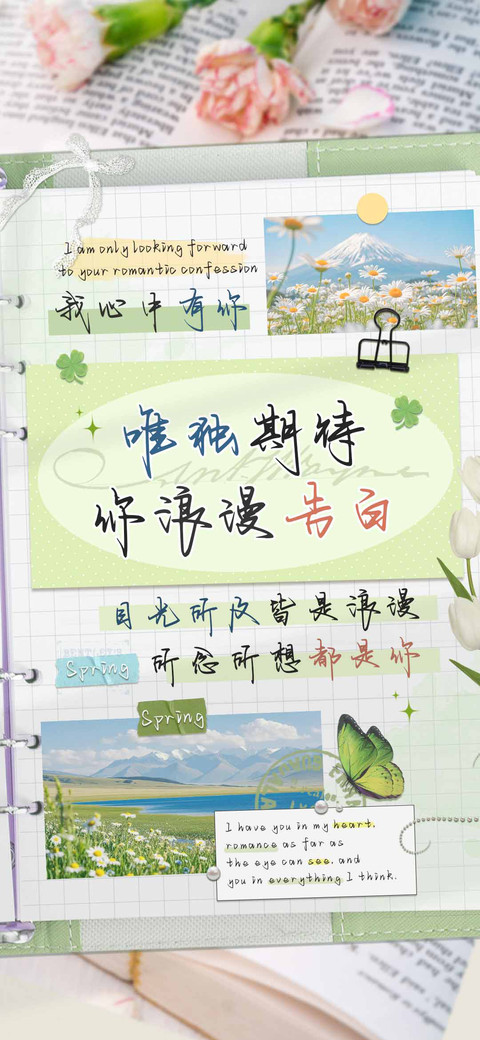 唯独期待你浪漫告白 screenshot