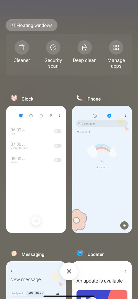 Cute bunny notes screenshot