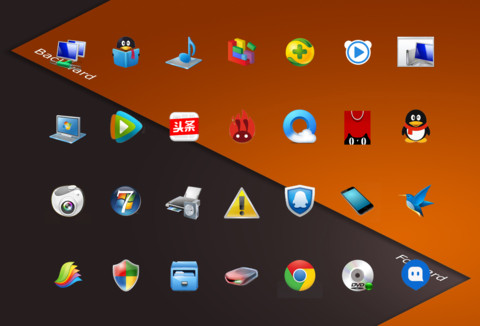win7（重力感应/头像/账户/摇动壁纸） screenshot