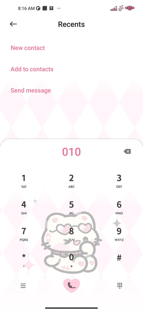 Pink Black Cat screenshot