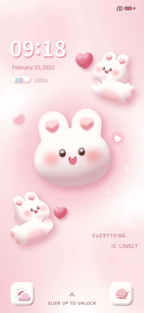 3D rice rabbit screenshot