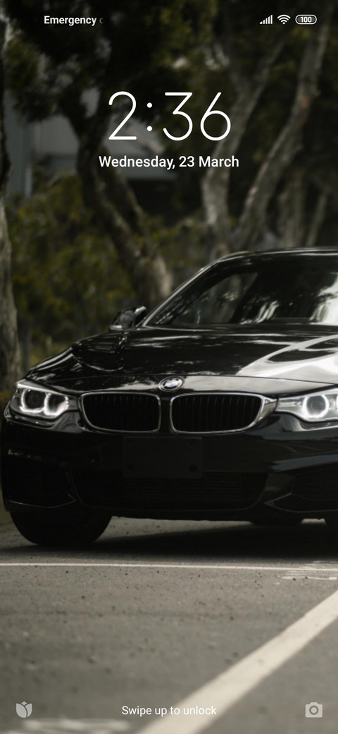 Luxury car screenshot