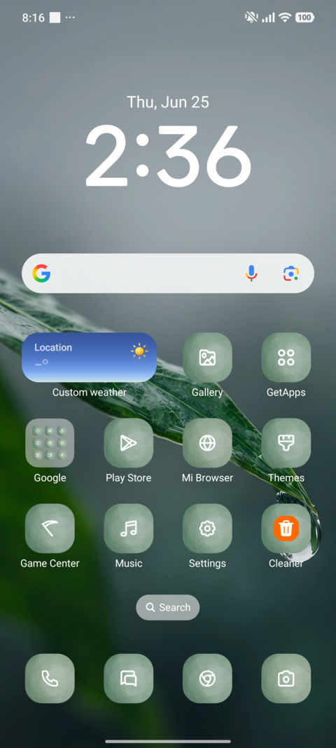 Dewy Leaf screenshot