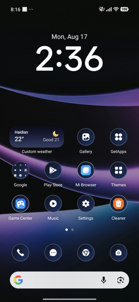Soft Gradient screenshot
