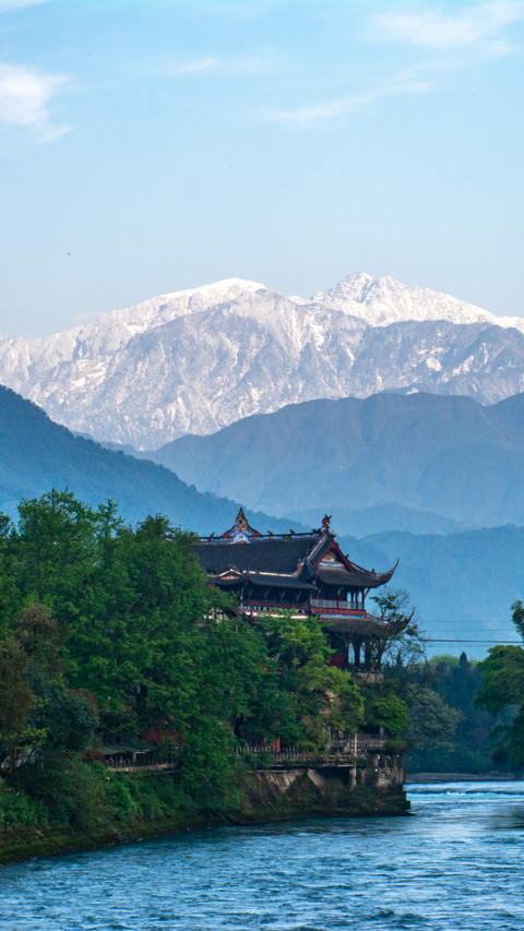 Dujiangyan irrigation project baopingkou screenshot