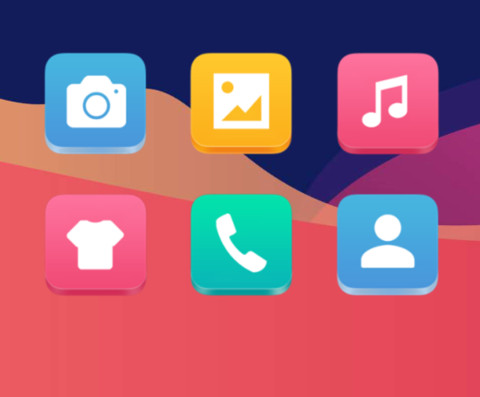 立体图标 screenshot
