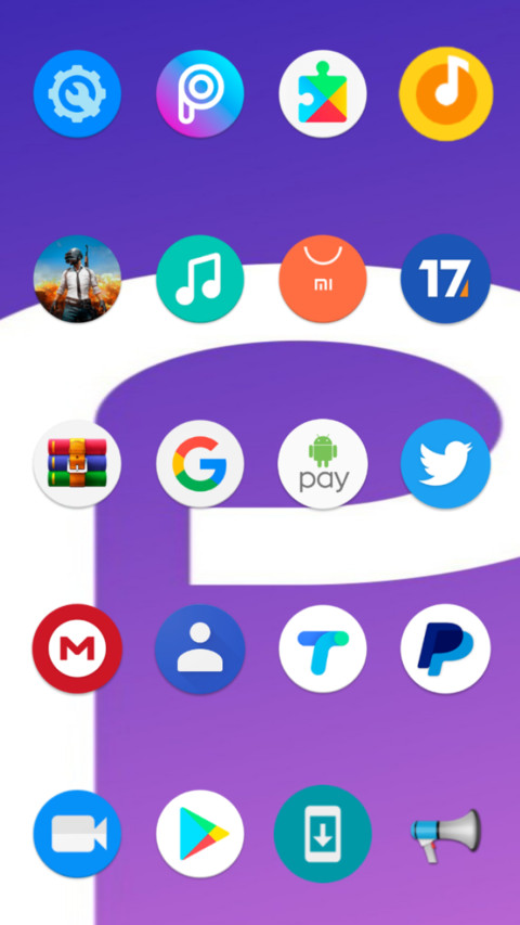 Stock Android Pie screenshot