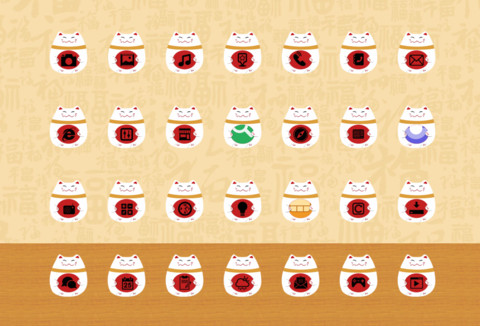 招财猫祝你财源滚滚 screenshot