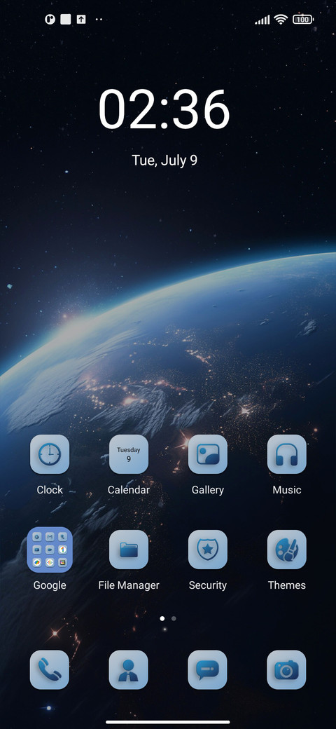 Earth order screenshot