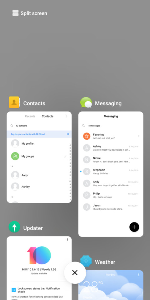Renewal v10 screenshot