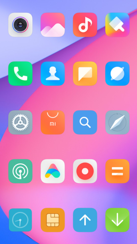 Xiaomiui Theme screenshot