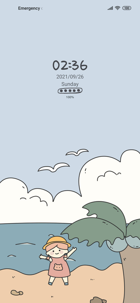 Summer seaside screenshot