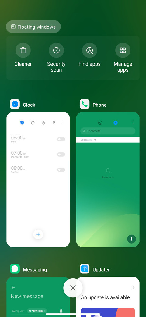 Gradient screenshot