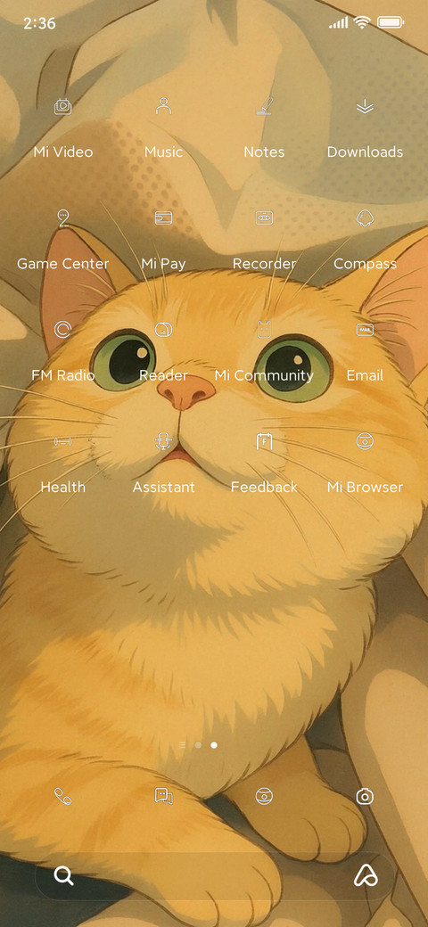 My cat screenshot