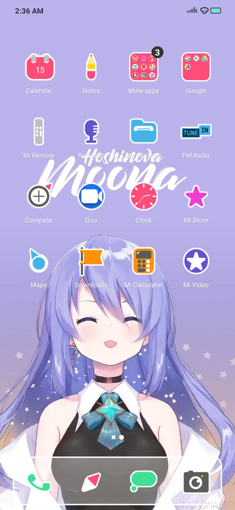Moona Hoshinova v11 screenshot