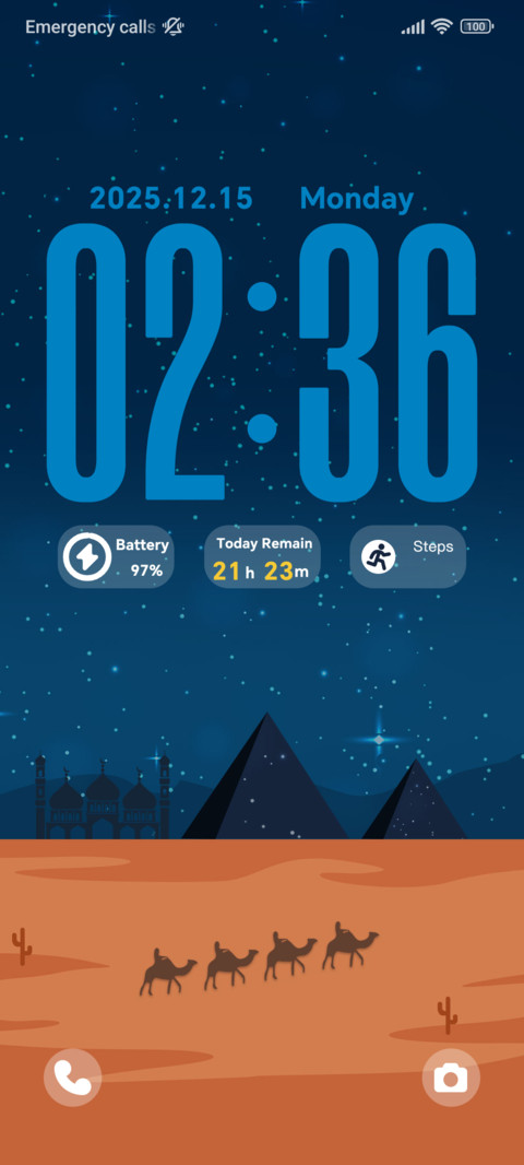 Desert Moon Flow screenshot