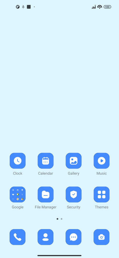 Clean screenshot