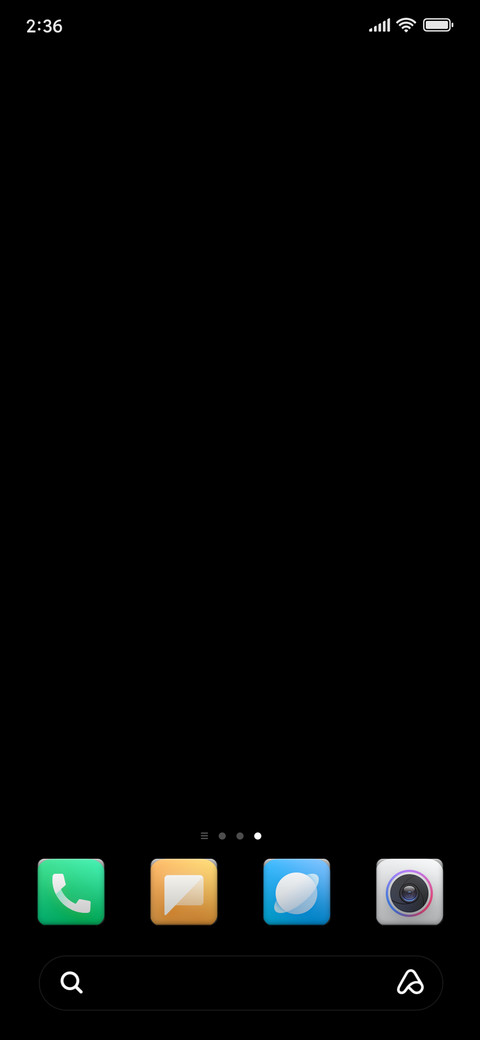 BlackAndroid screenshot