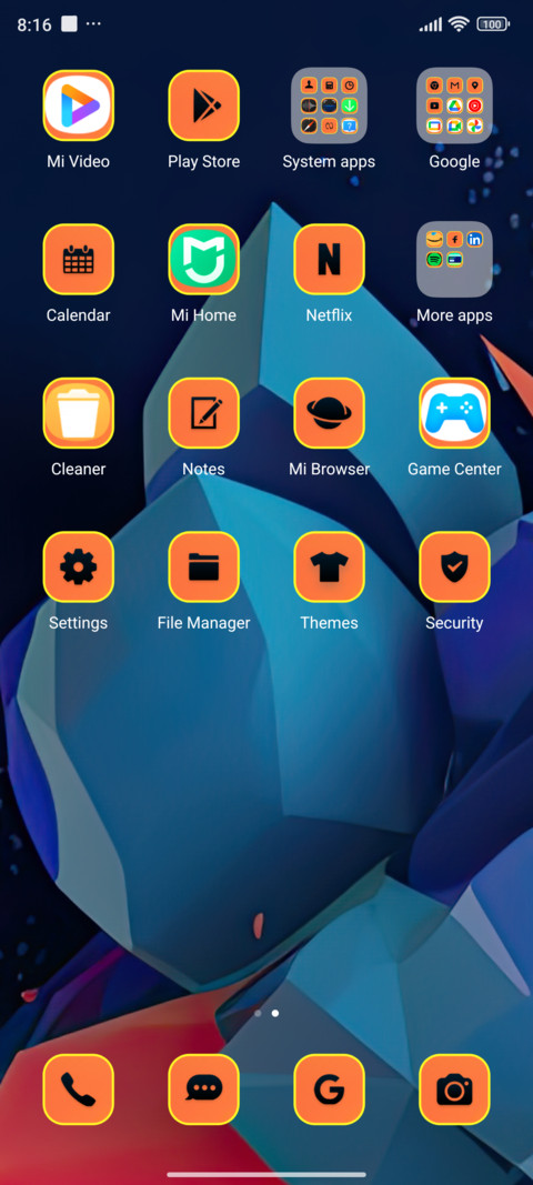 colorful crystals screenshot