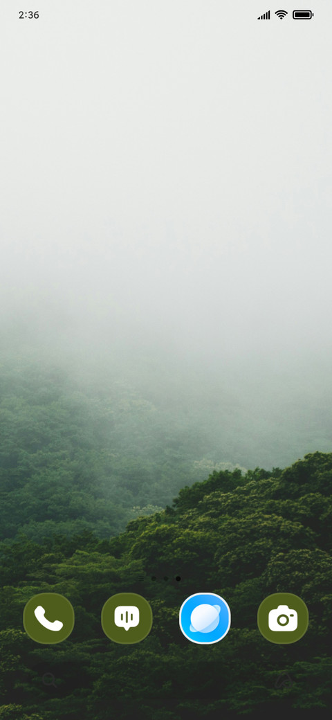 Foggy Woodland screenshot