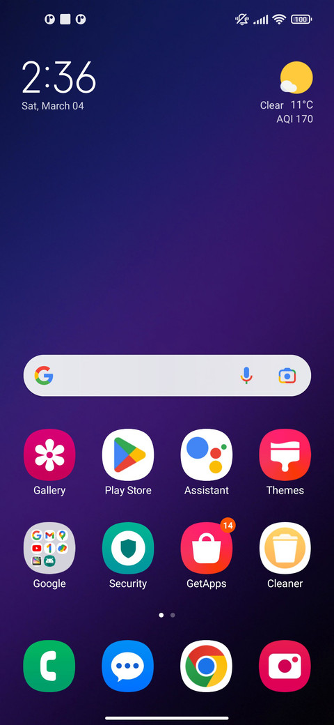 One Experience screenshot