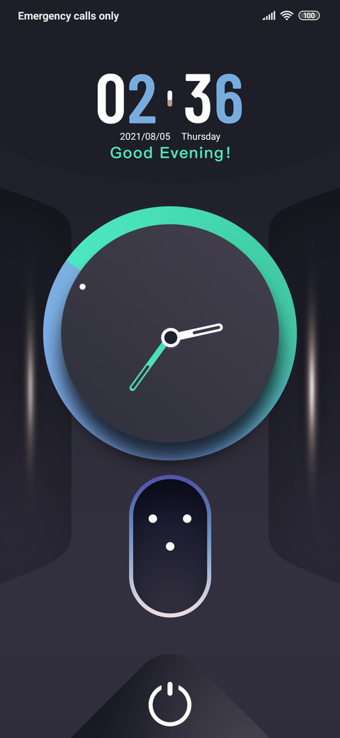 Shining widget screenshot