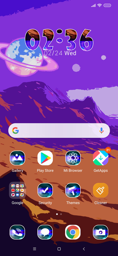 Planets_Satrun screenshot