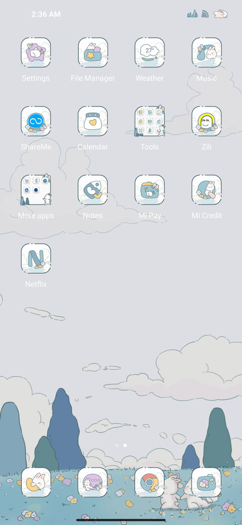 Spring rabbit screenshot