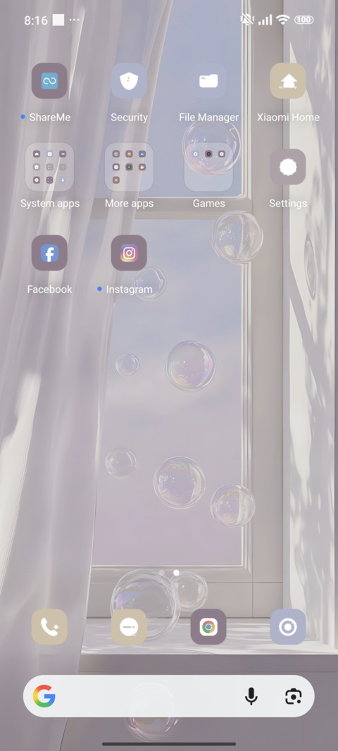 Bubbles screenshot